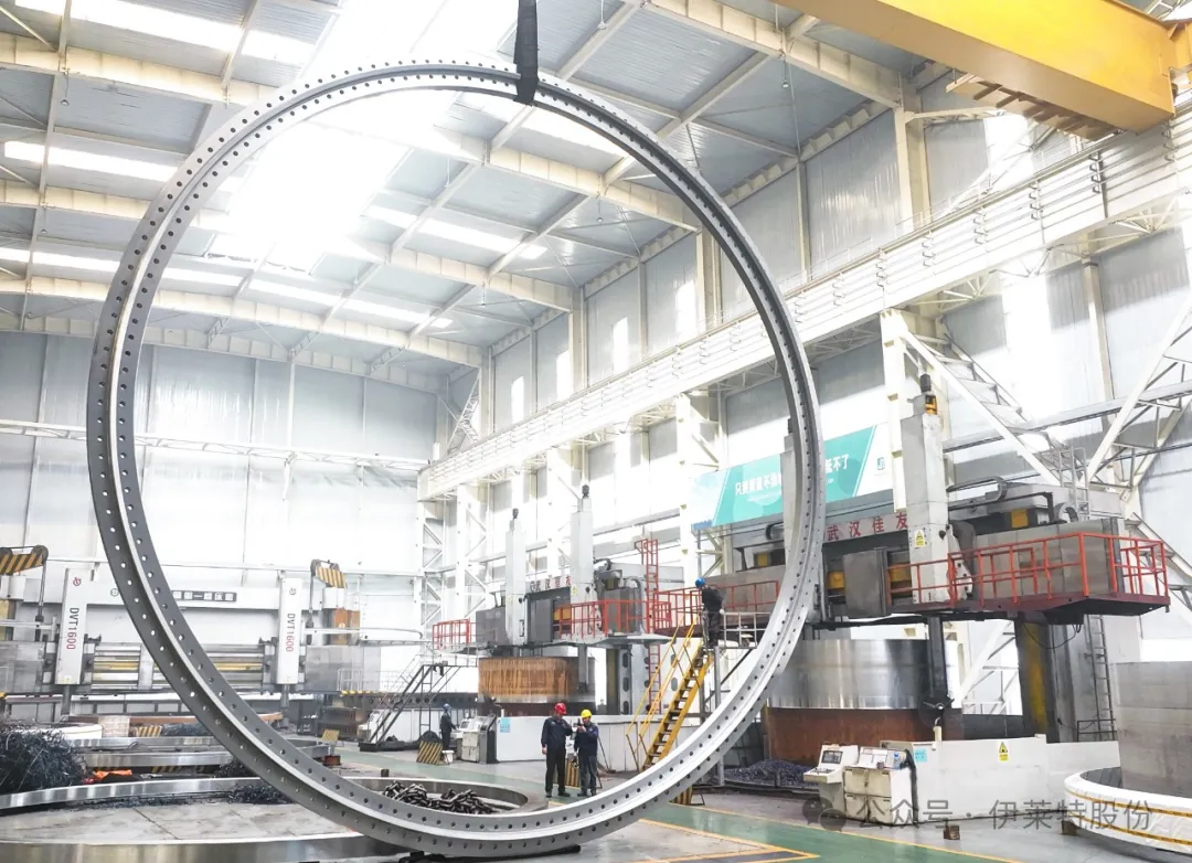 12m Wind Tower Flange for 20MW Turbines Rolls Off Production Line at Iraeta.