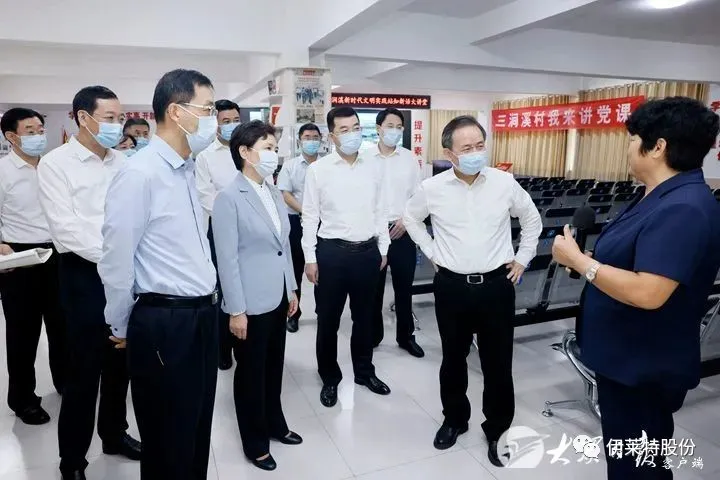 李干杰在济南调研基层党建工作